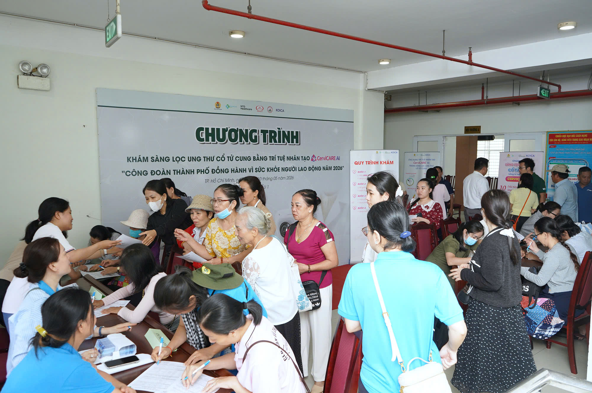 NTD AI Healthcare đồng hành ứng dụng AI trong tầm soát ung thư cổ tử cung cho nữ công nhân TP.HCM